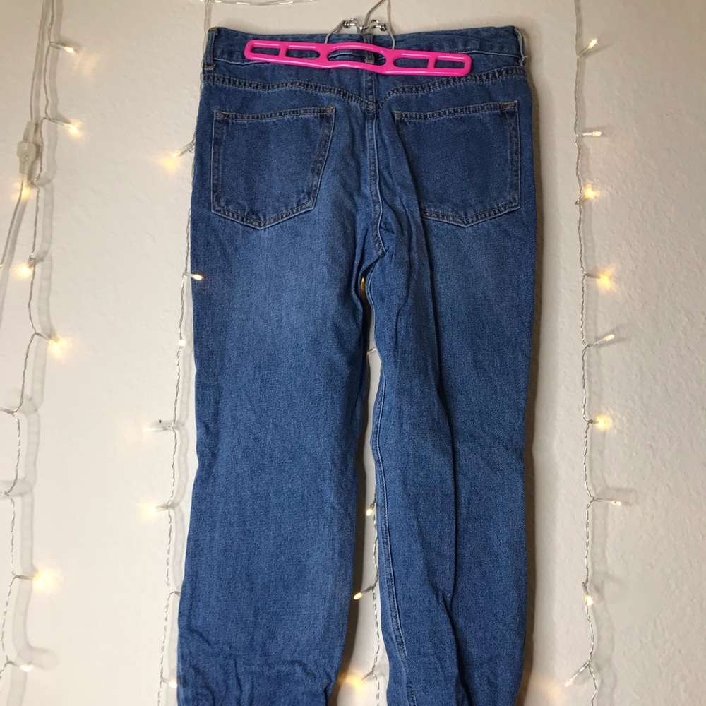 Cuffed Mom Jeans